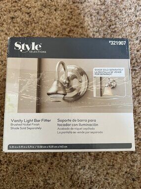 Style Selections Vanity Light New